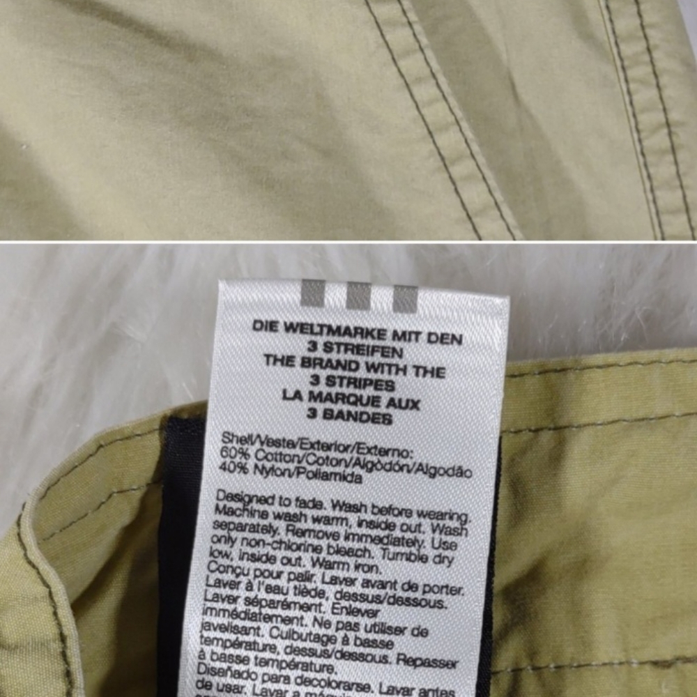 Adidas Khaki Cargo Bermuda Shorts 2XL